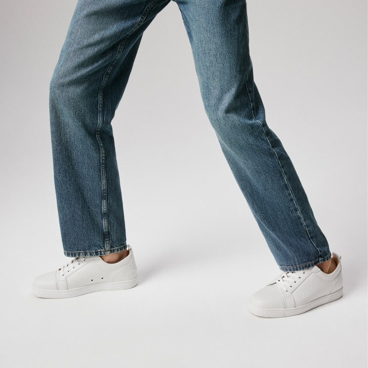 Louboutin Louis Junior "Calf leather - White"