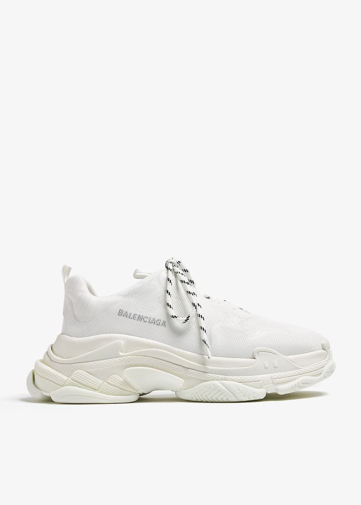 Balenciaga Triple S Mesh And Leather 'White'