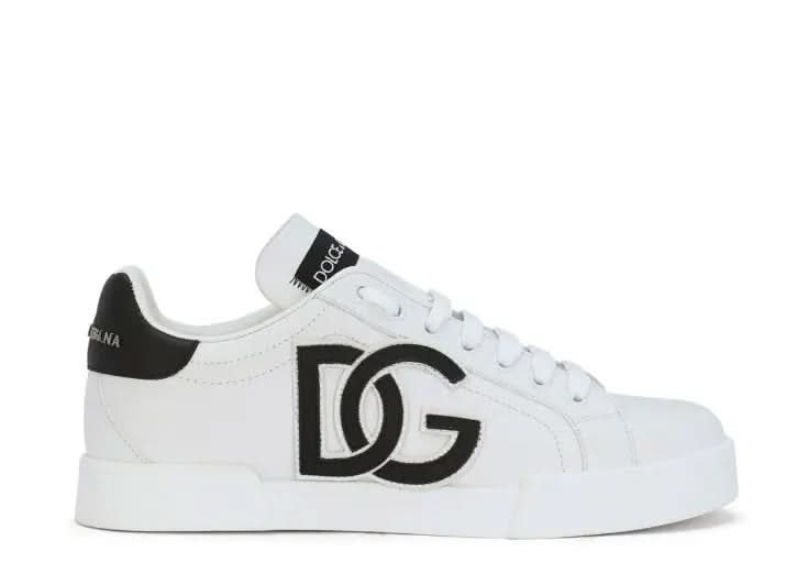Dolce & Gabbana Portofino logo-tag leather sneakers KickHaven Bulgaria KickHaven Bulgaria