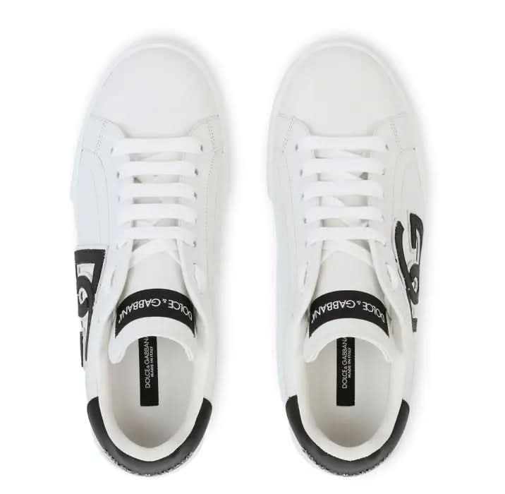 Dolce & Gabbana Portofino logo-tag leather sneakers KickHaven Bulgaria KickHaven Bulgaria