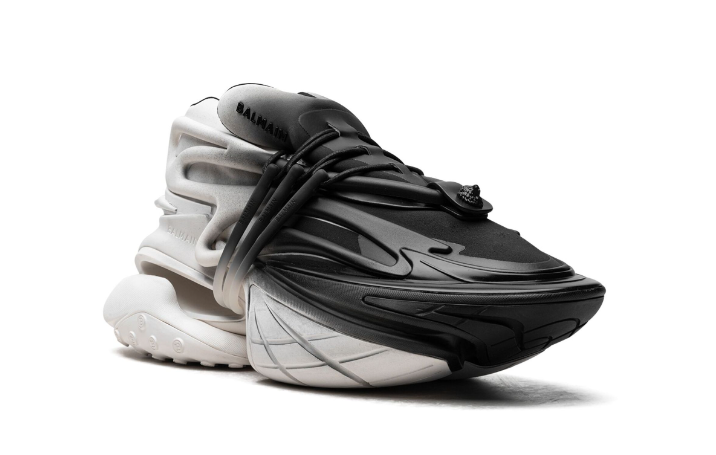 Balmain Unicorn "White/Black/Gradient" sneakers