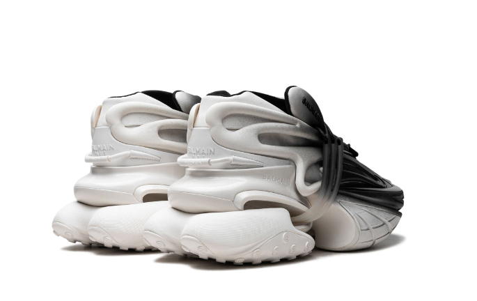 Balmain Unicorn "White/Black/Gradient" sneakers