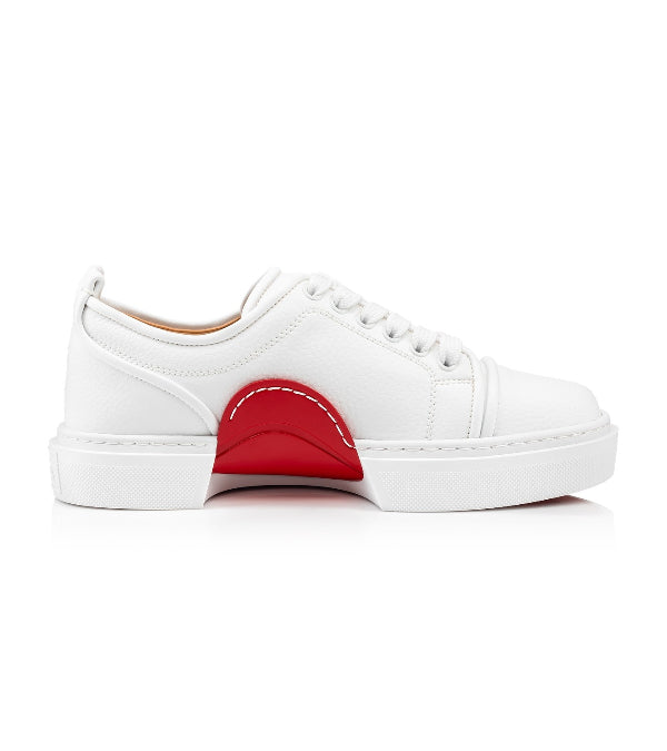 Louboutin Adolon Junior "Recycled polyester and bio-based materials - White"