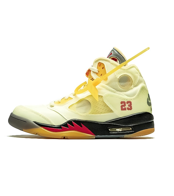 Off-White x Air Jordan 5 SP 'Sail'
