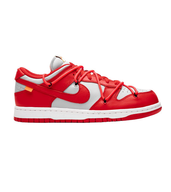 OFF-WHITE x Nike Dunk Low 'University Red'