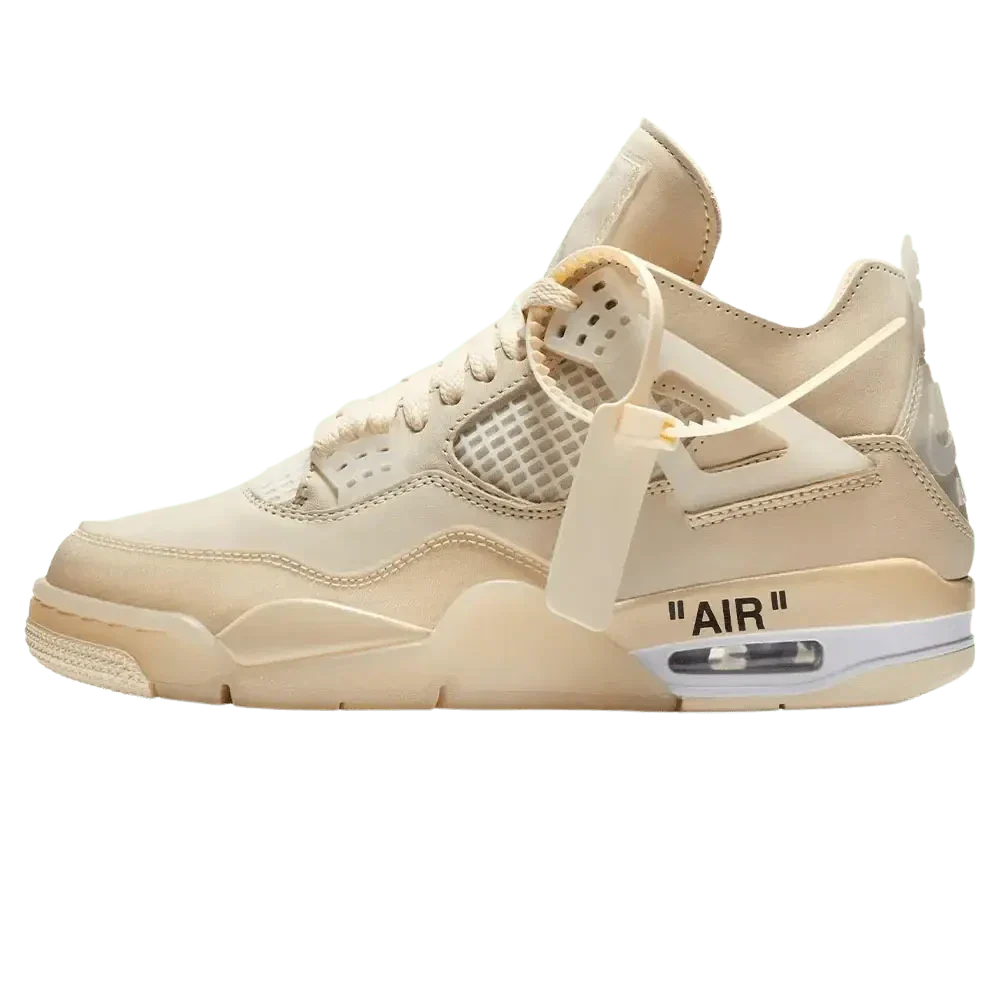 OFF-WHITE x Wmns Air Jordan 4 SP 'Sail' KickHaven Bulgaria KickHaven Bulgaria