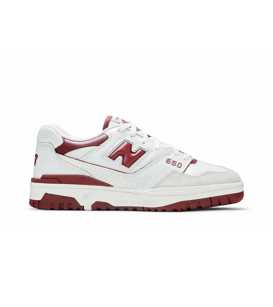 New Balance 550 'White/Burgundy' KickHaven Bulgaria KickHaven Bulgaria