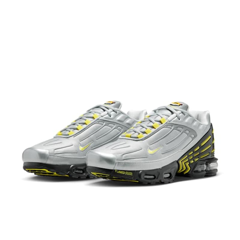 Nike Air Max Plus 3 "Metallic Silver & Opti Yellow" KickHaven Bulgaria KickHaven Bulgaria