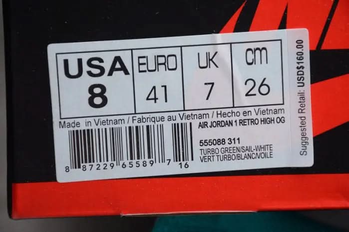 Jordan 1 High "Turbo Green" KickHaven Bulgaria KickHaven Bulgaria