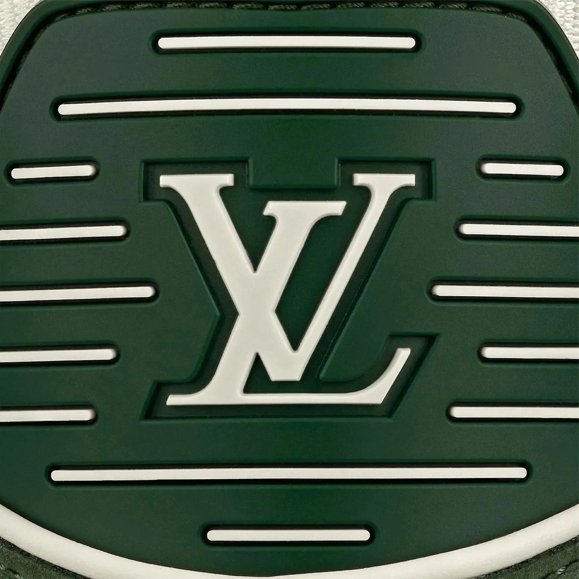 Louis Vuitton LV Trainer Calf Leather Khaki Sneaker KickHaven Bulgaria KickHaven Bulgaria