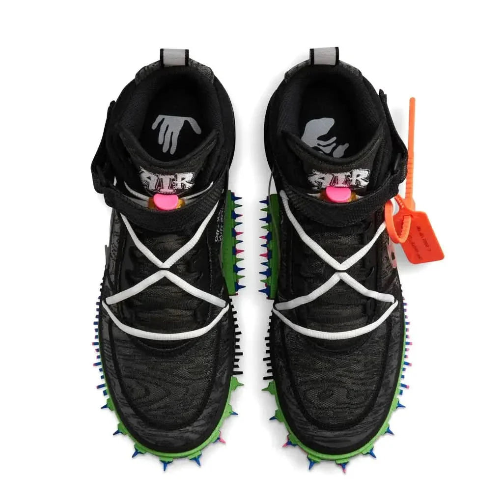 Off-White x Nike Air Force 1 Mid 'Black' KickHaven Bulgaria KickHaven Bulgaria