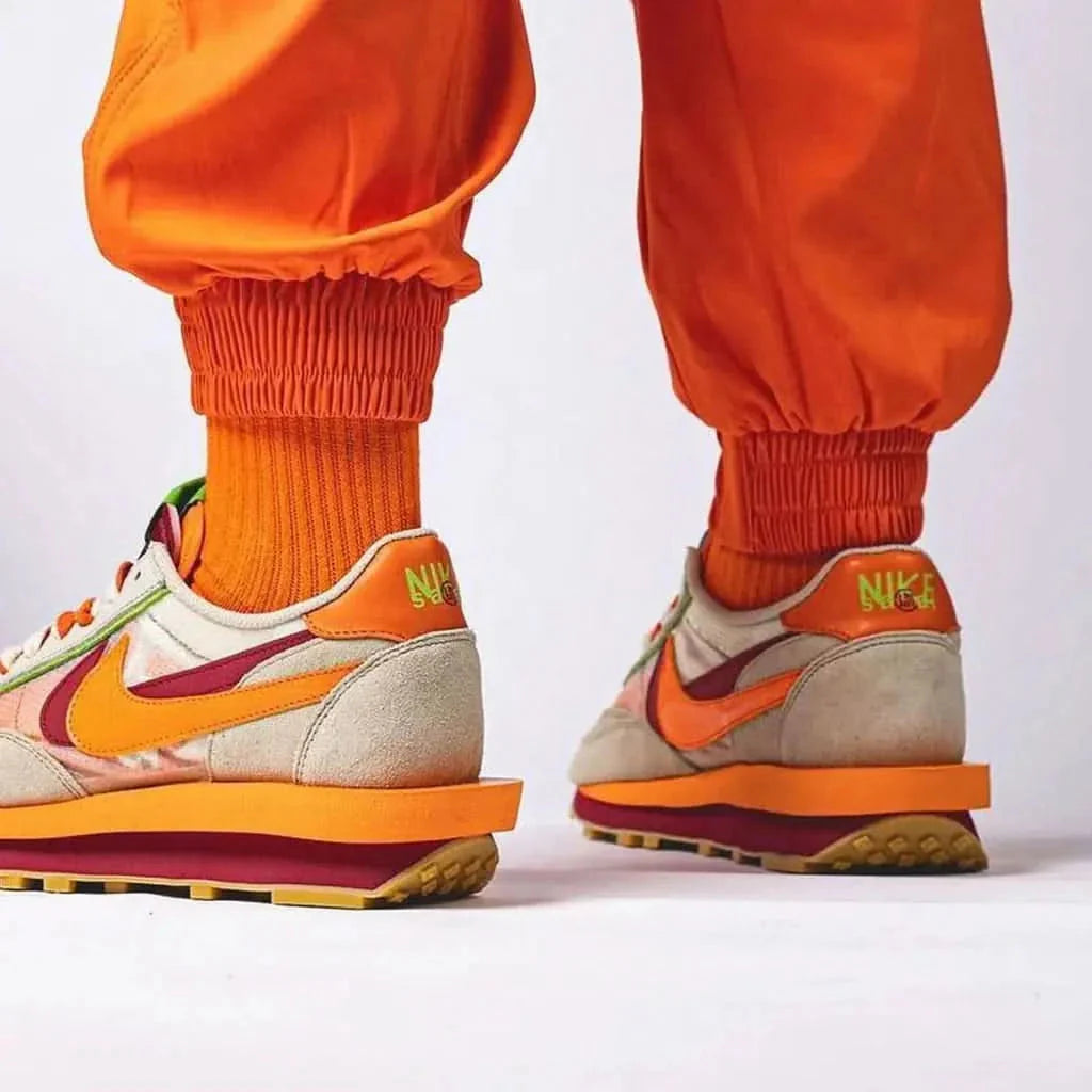 sacai x Clot x LDWaffle 'Net Orange Blaze' KickHaven Bulgaria KickHaven Bulgaria