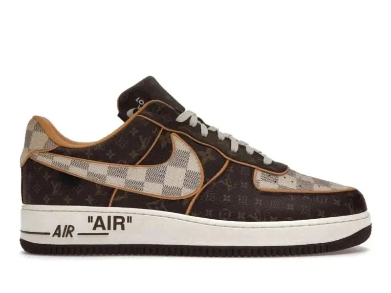 Nike Air Force 1 Low "Louis Vuitton Monogram Brown Damier Azur" KickHaven Bulgaria  KickHaven Bulgaria