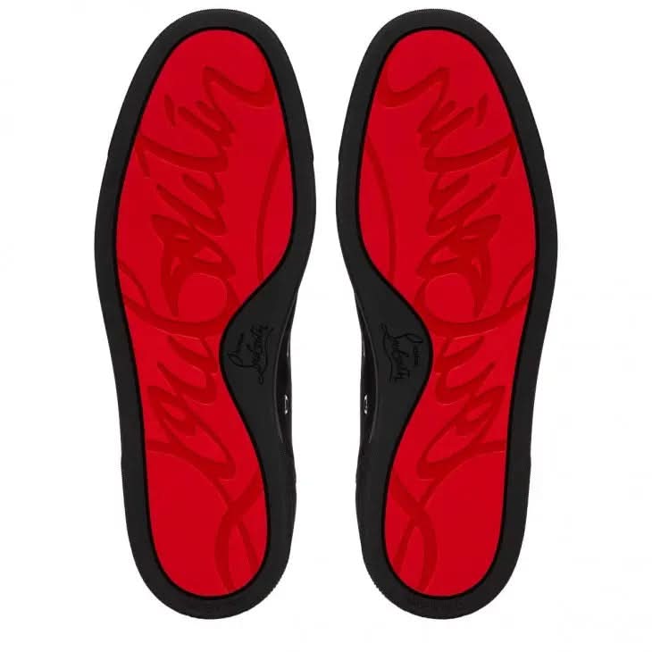 Louboutin Louis Junior "Veau velours - Black" KickHaven Bulgaria  KickHaven Bulgaria