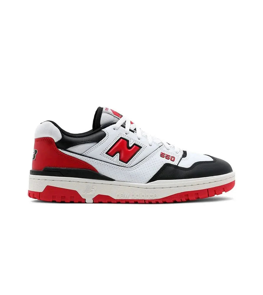 New Balance 550 'White Red Black' KickHaven Bulgaria  KickHaven Bulgaria