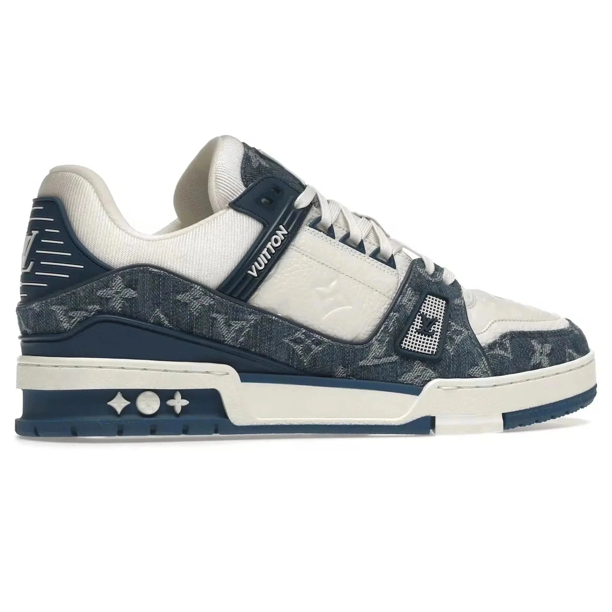 Louis Vuitton LV Monogram Blue Denim Sneaker KickHaven Bulgaria  KickHaven Bulgaria