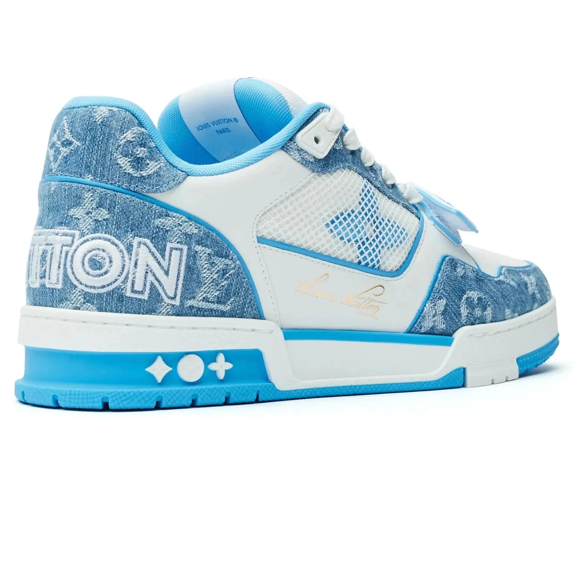 Louis Vuitton LV Monogram Blue Sneaker KickHaven Bulgaria  KickHaven Bulgaria