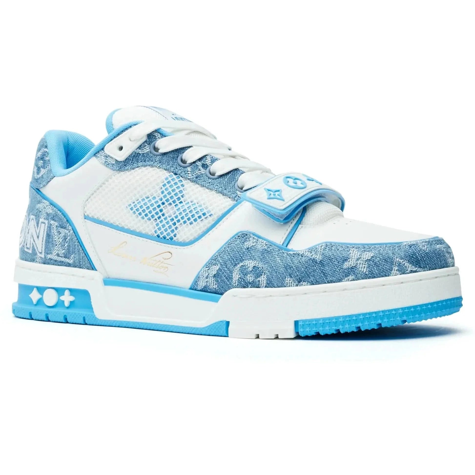 Louis Vuitton LV Monogram Blue Sneaker KickHaven Bulgaria  KickHaven Bulgaria