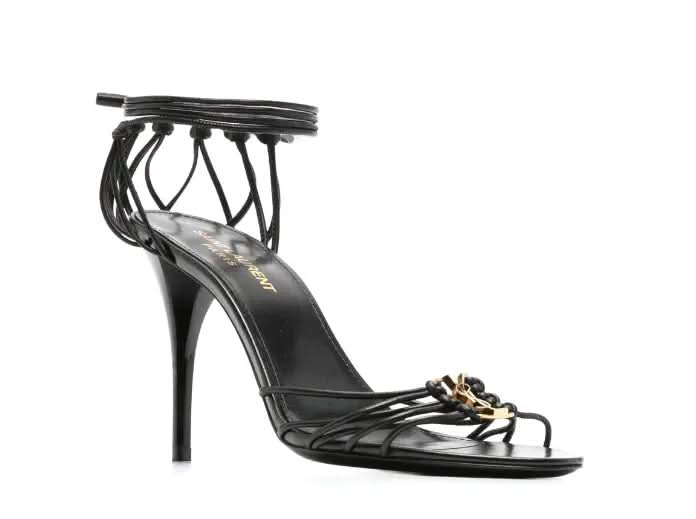 Saint Laurent 90mm Babylone Cassandre-plaque leather sandals KickHaven Bulgaria  KickHaven Bulgaria
