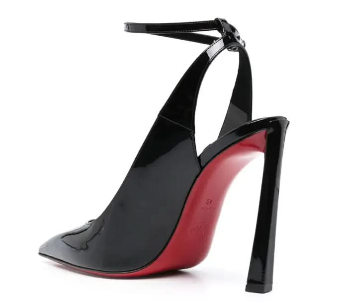 Christian Louboutin Condora 100mm Leather Slingback Pumps KickHaven Bulgaria  KickHaven Bulgaria