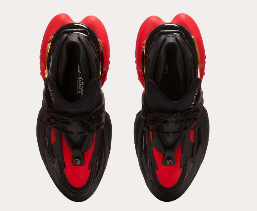 Balmain Unicorn black and red KickHaven Bulgaria  KickHaven Bulgaria