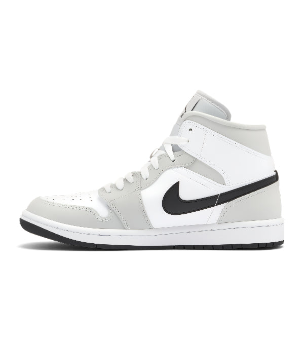 Air Jordan 1 Mid Wmns 'Light Smoke Grey'