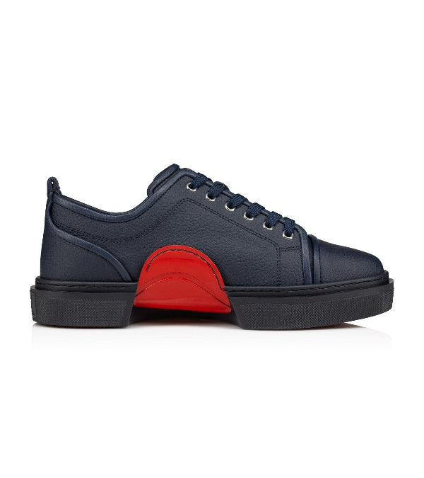 Louboutin Adolon Junior "Recycled polyester and bio-based materials - Navy"