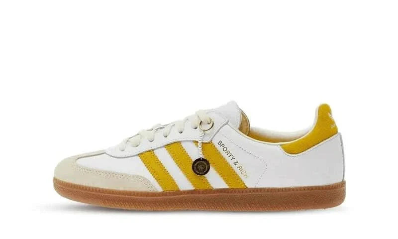 adidas Samba Sporty & Rich White Bold Gold KickHaven Bulgaria  KickHaven Bulgaria