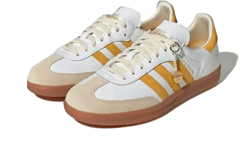 adidas Samba Sporty & Rich White Bold Gold KickHaven Bulgaria  KickHaven Bulgaria