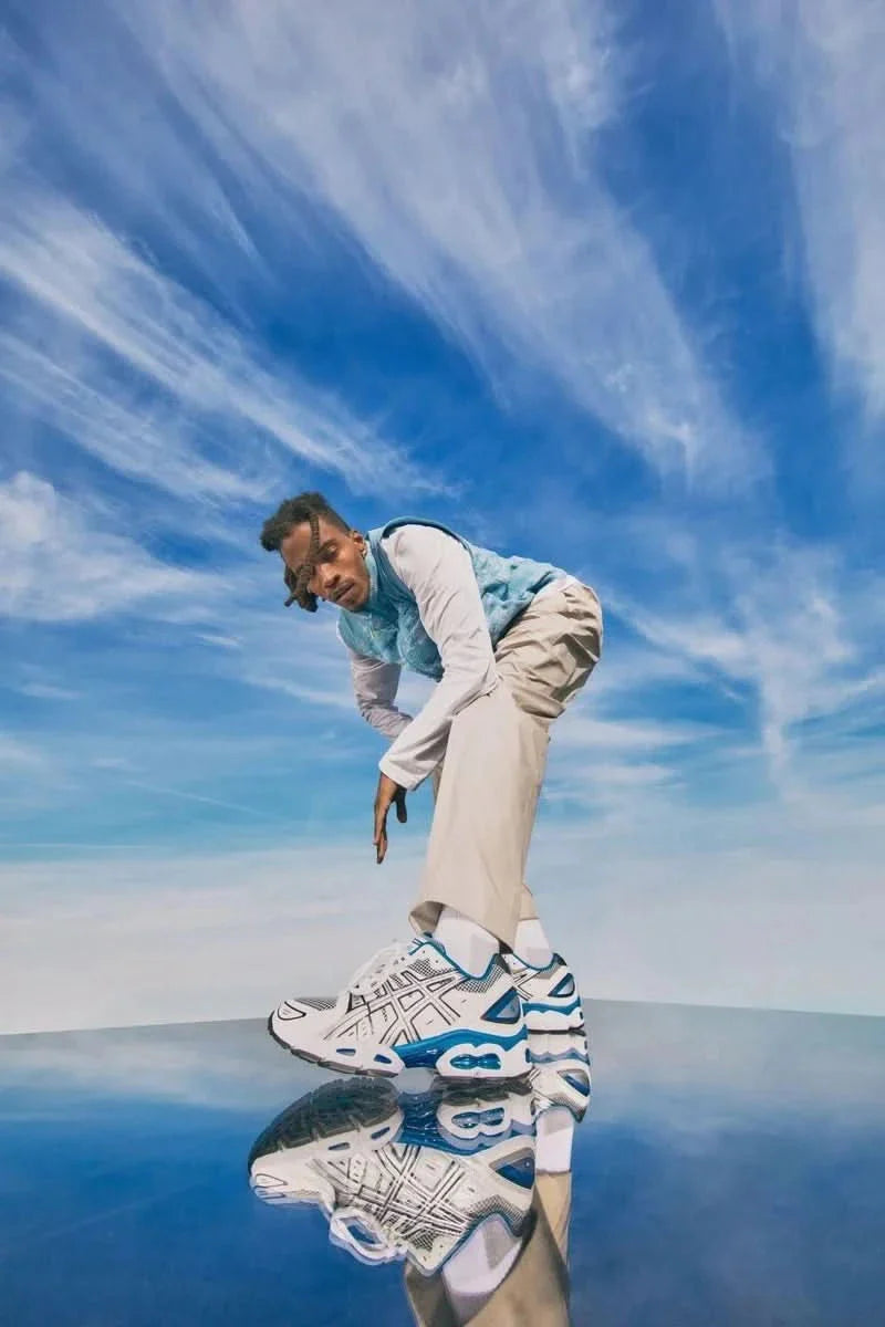 Asics Gel- Nimbus 9 M - White/Lake Drive KickHaven Bulgaria  KickHaven Bulgaria