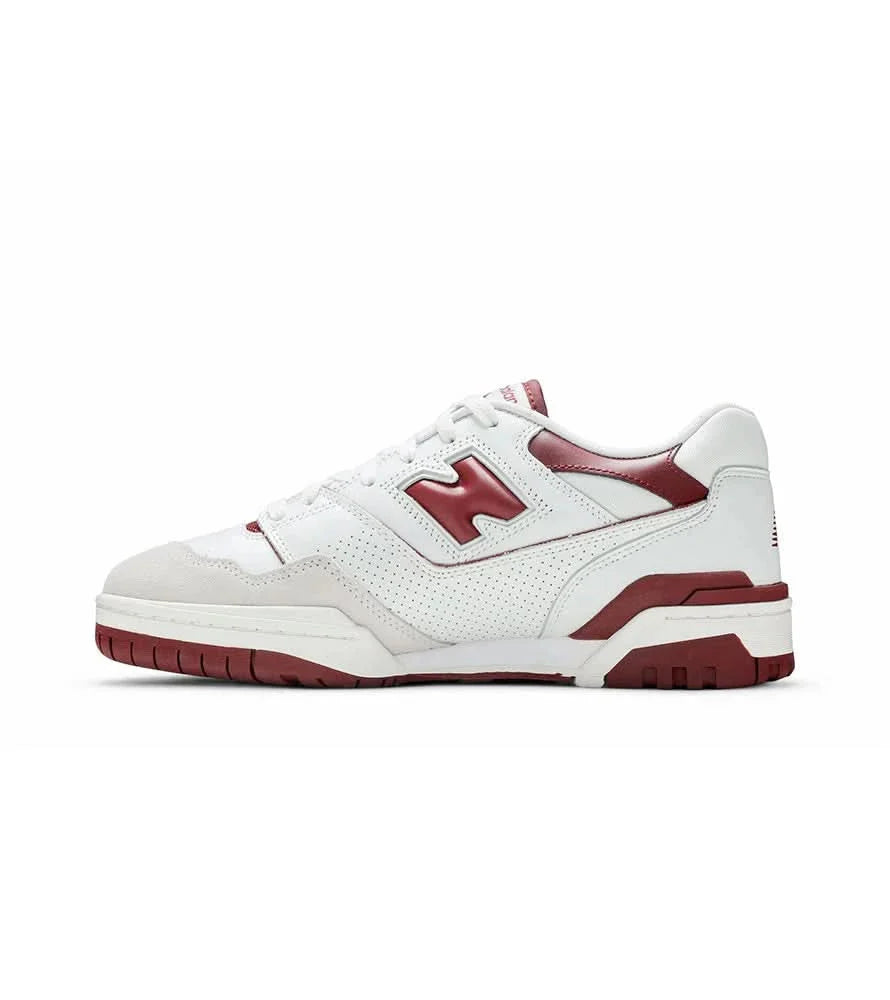New Balance 550 'White/Burgundy' KickHaven Bulgaria  KickHaven Bulgaria
