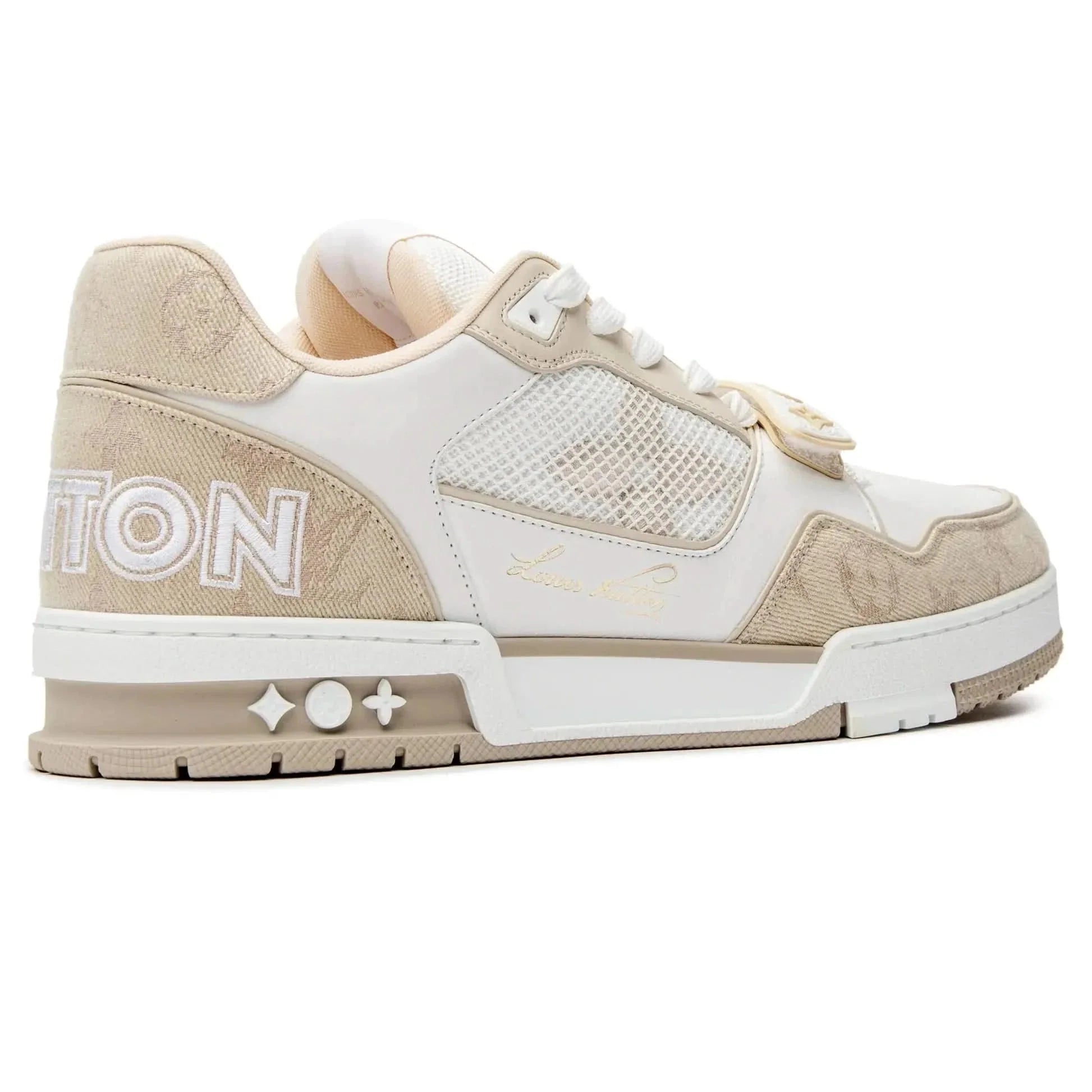 Louis Vuitton LV Monogram Beige Sneaker KickHaven Bulgaria  KickHaven Bulgaria