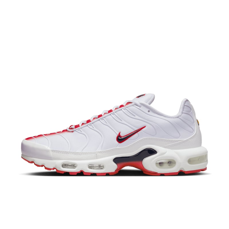 Nike Air Max Plus "White & University Red" KickHaven Bulgaria  KickHaven Bulgaria