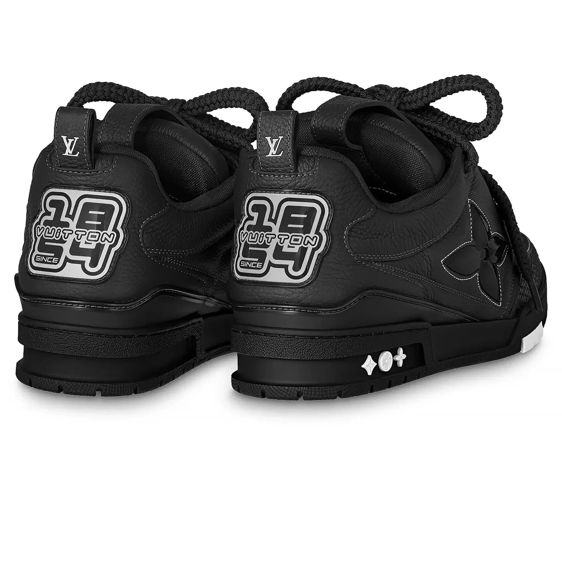 Louis Vuitton LV Skate Grained Leather Trainer Black Sneaker KickHaven Bulgaria  KickHaven Bulgaria