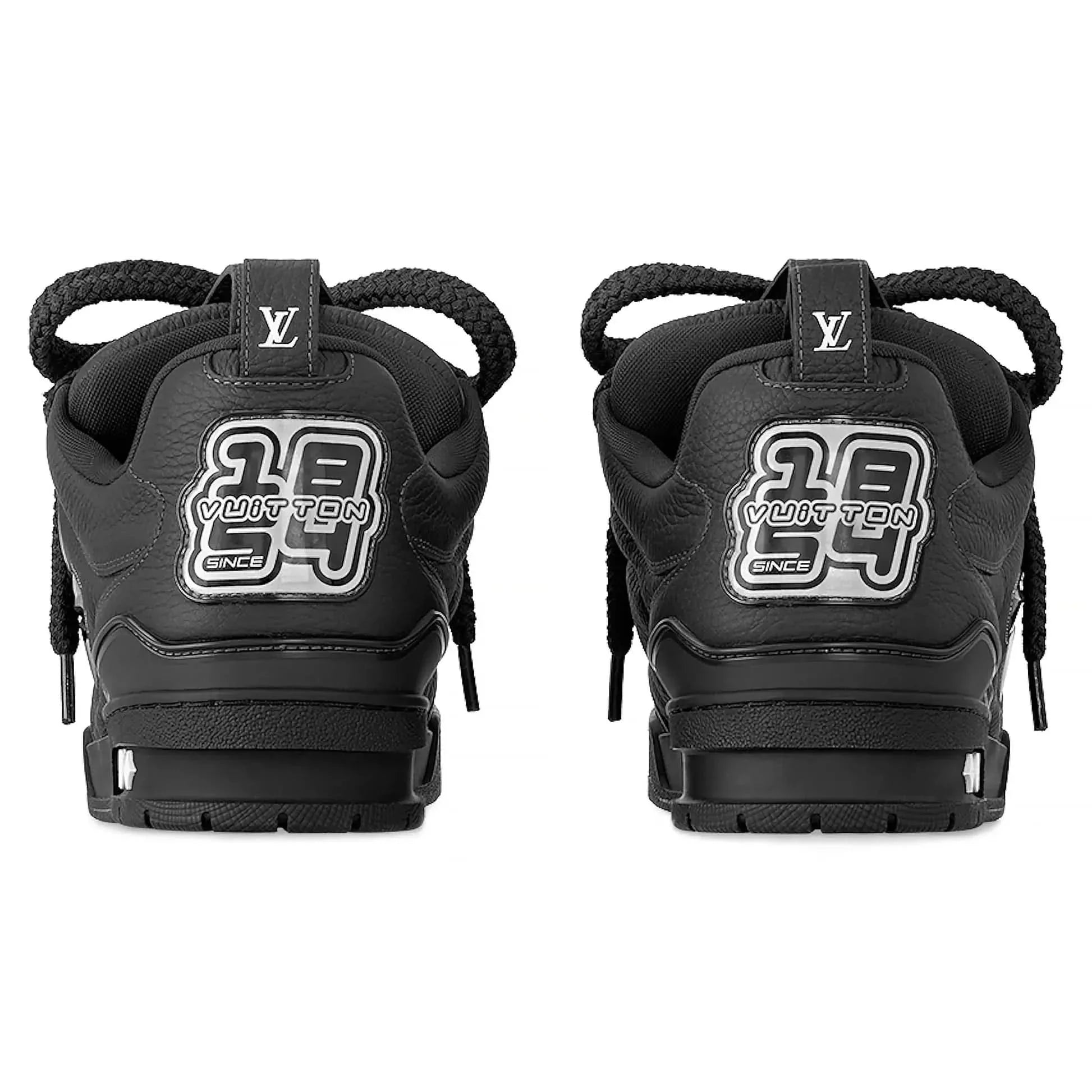 Louis Vuitton LV Skate Grained Leather Trainer Black Sneaker KickHaven Bulgaria  KickHaven Bulgaria