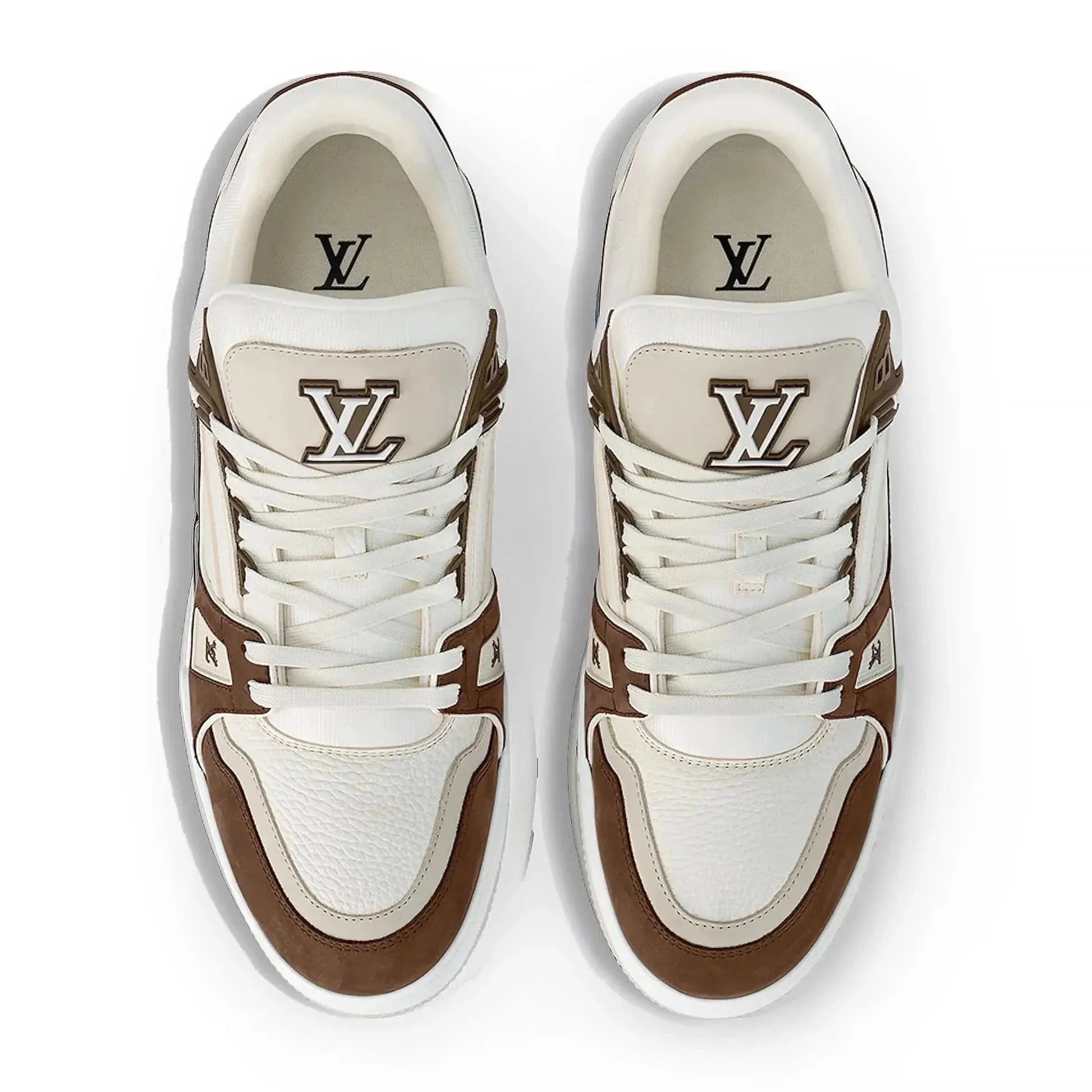 Louis Vuitton LV Trainer Calf Leather Moka Sneaker KickHaven Bulgaria  KickHaven Bulgaria