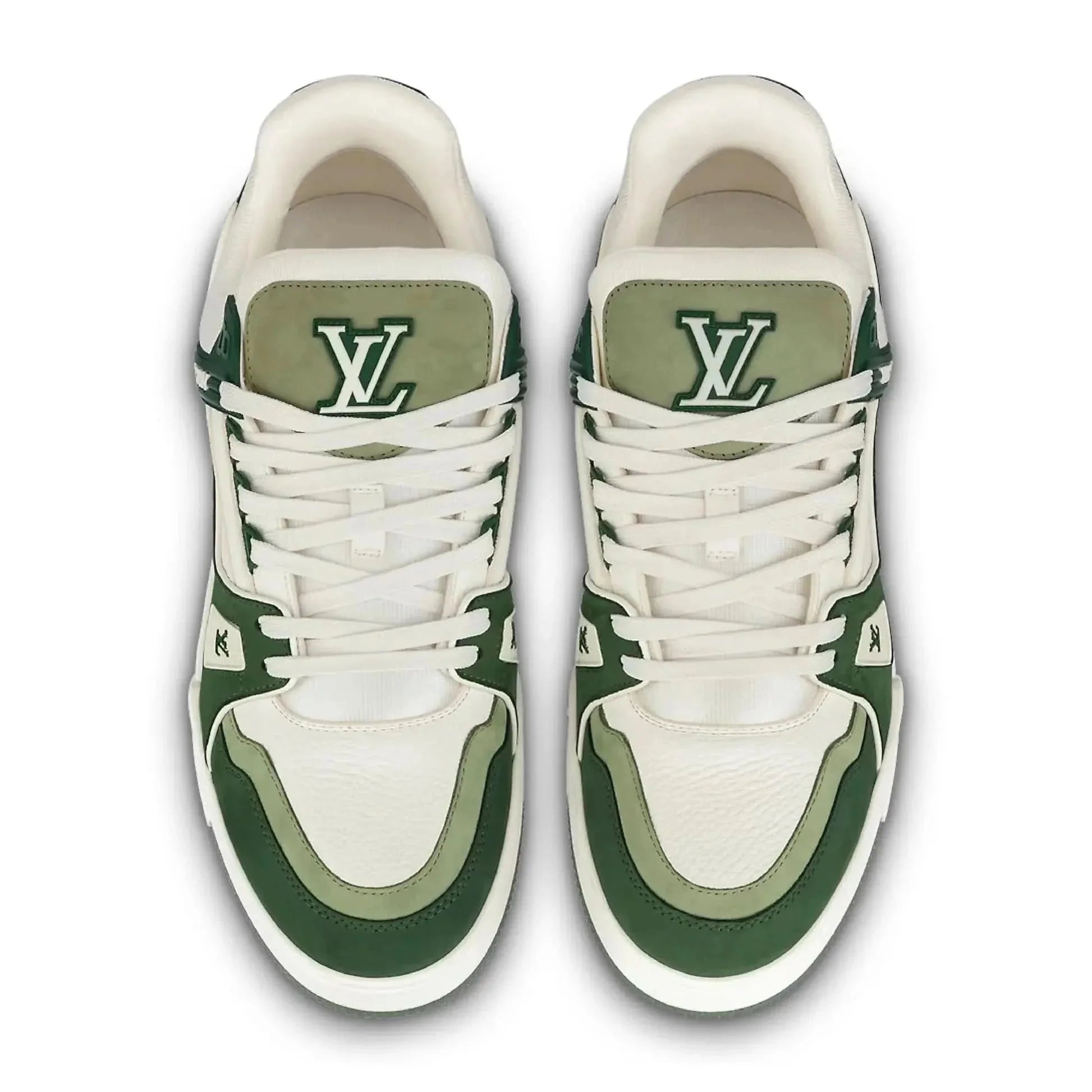 Louis Vuitton LV Trainer Calf Leather Khaki Sneaker KickHaven Bulgaria  KickHaven Bulgaria