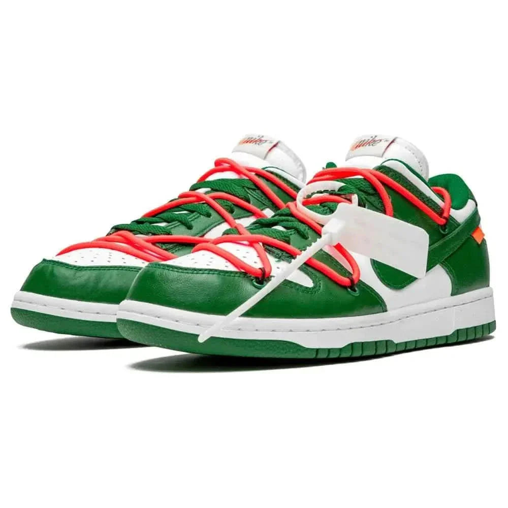 OFF-WHITE x Nike Dunk Low 'Pine Green' KickHaven Bulgaria  KickHaven Bulgaria